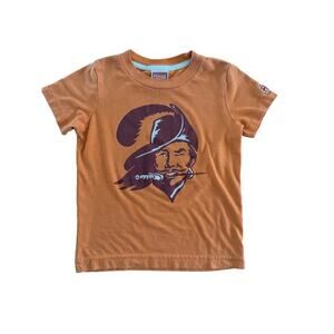 Homage Tampa Bay Buccaneers Throwback Logo Kids Toddler T-Shirt - Size: 4